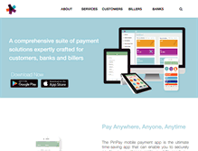 Tablet Screenshot of pin-pay.com